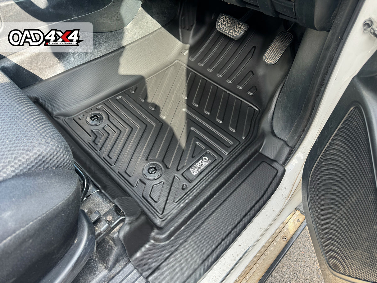 5D TPE Car Floor Mats for Toyota Hilux Dual Cab 2005-2015