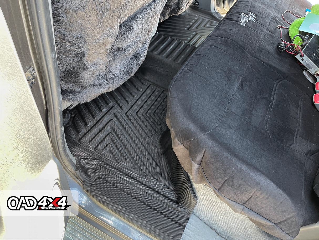 5D TPE Car Floor Mats for Toyota Hilux Dual Cab 2005-2015