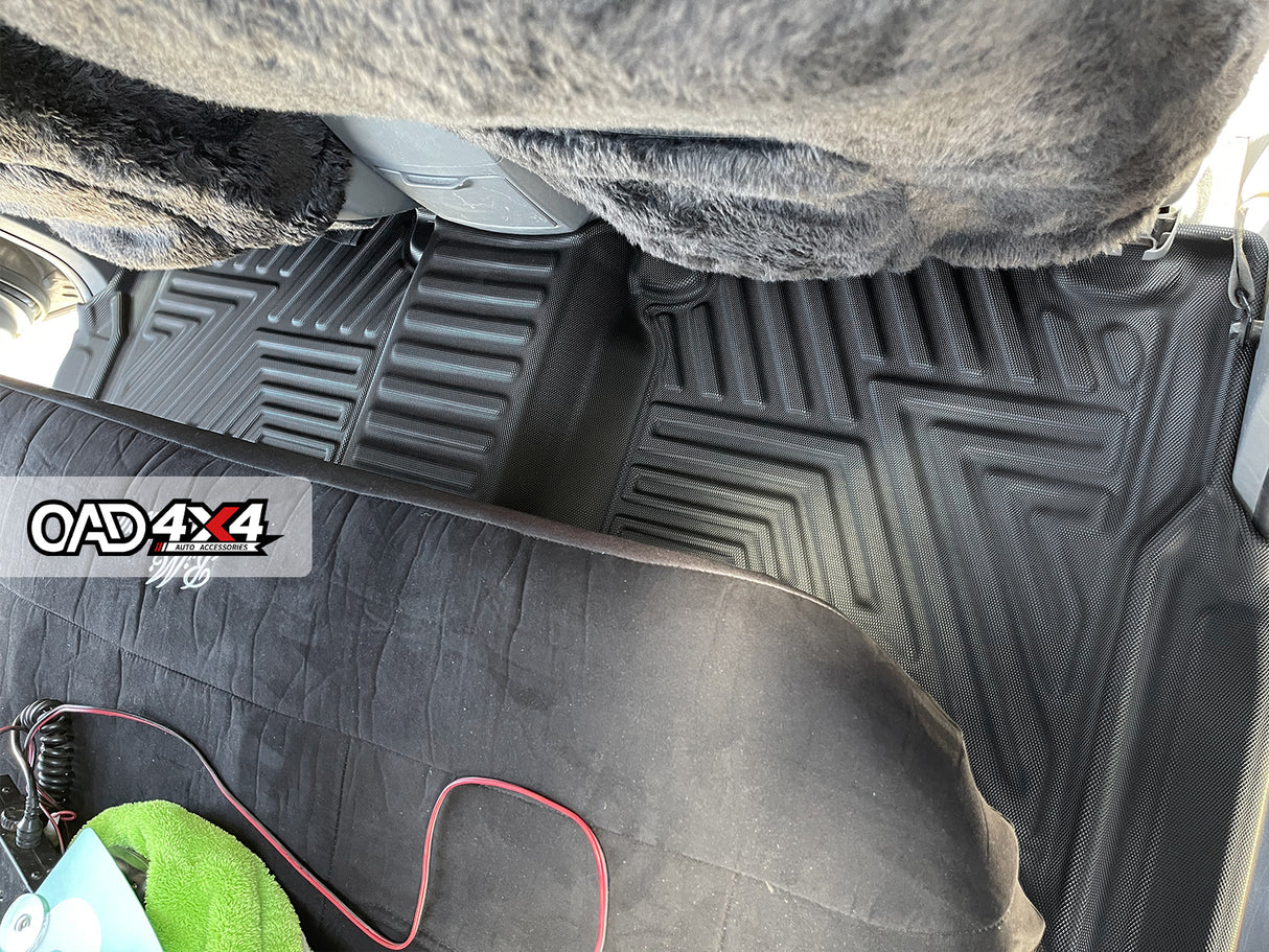 5D TPE Car Floor Mats for Toyota Hilux Dual Cab 2005-2015