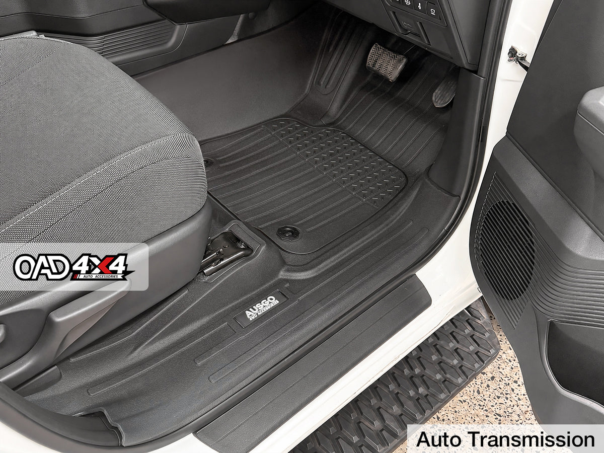 Injection 7D TPE Car Floor Mats for Toyota Hilux Single / Extra Cab 2015-2025