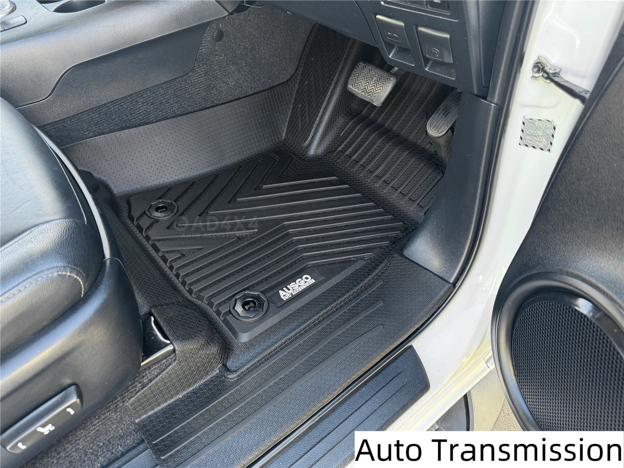 5D TPE Car Floor Mats for Toyota Hilux Single / Extra Cab 2015-Onwards