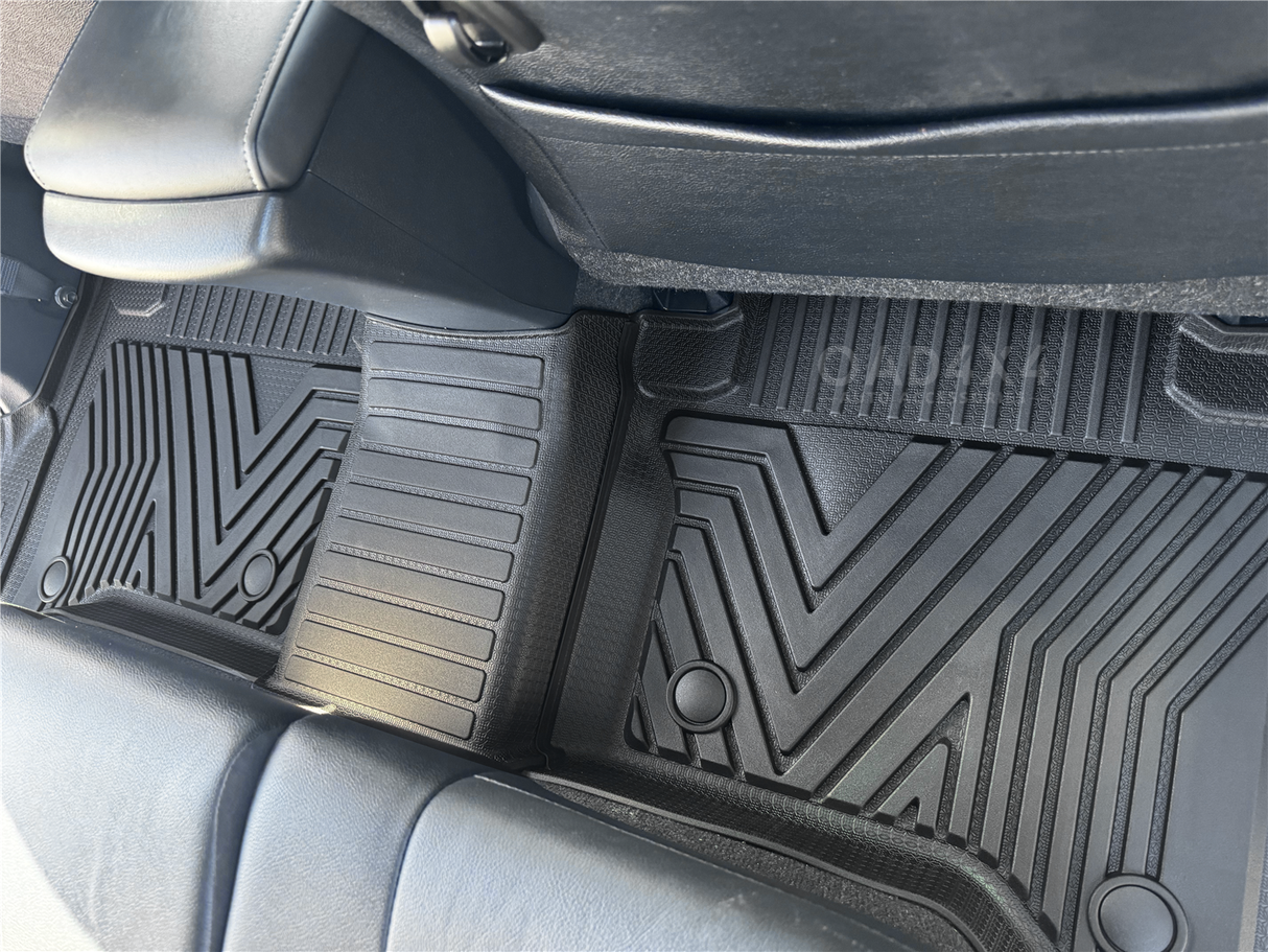 Injection 5D TPE Car Floor Mats for Toyota Hilux Auto Transmission Dual Cab 2015-Onwards