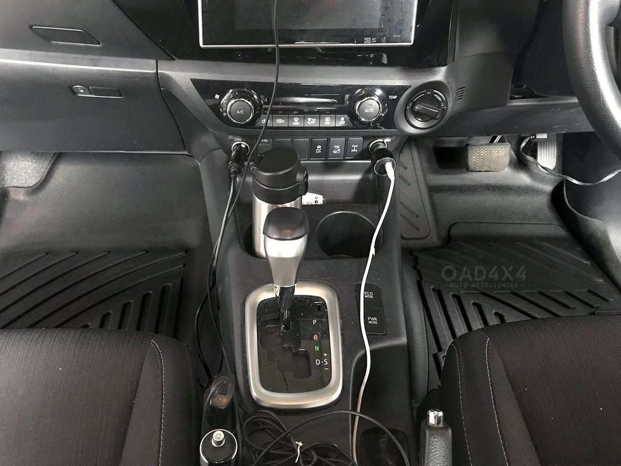 3D Floor Mats Car Mats for Toyota Auto Hilux Dual Cab 2015-Onwards