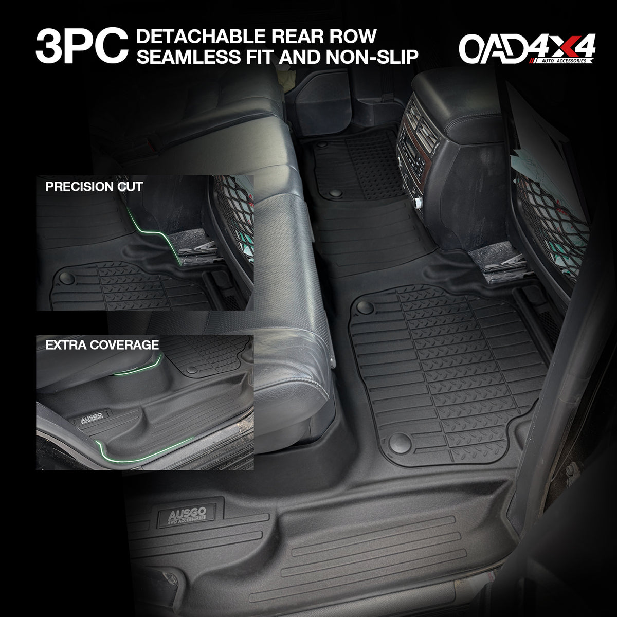 Injection 7D Car Floor Mats for Toyota LandCruiser 200 Series 2012-2021