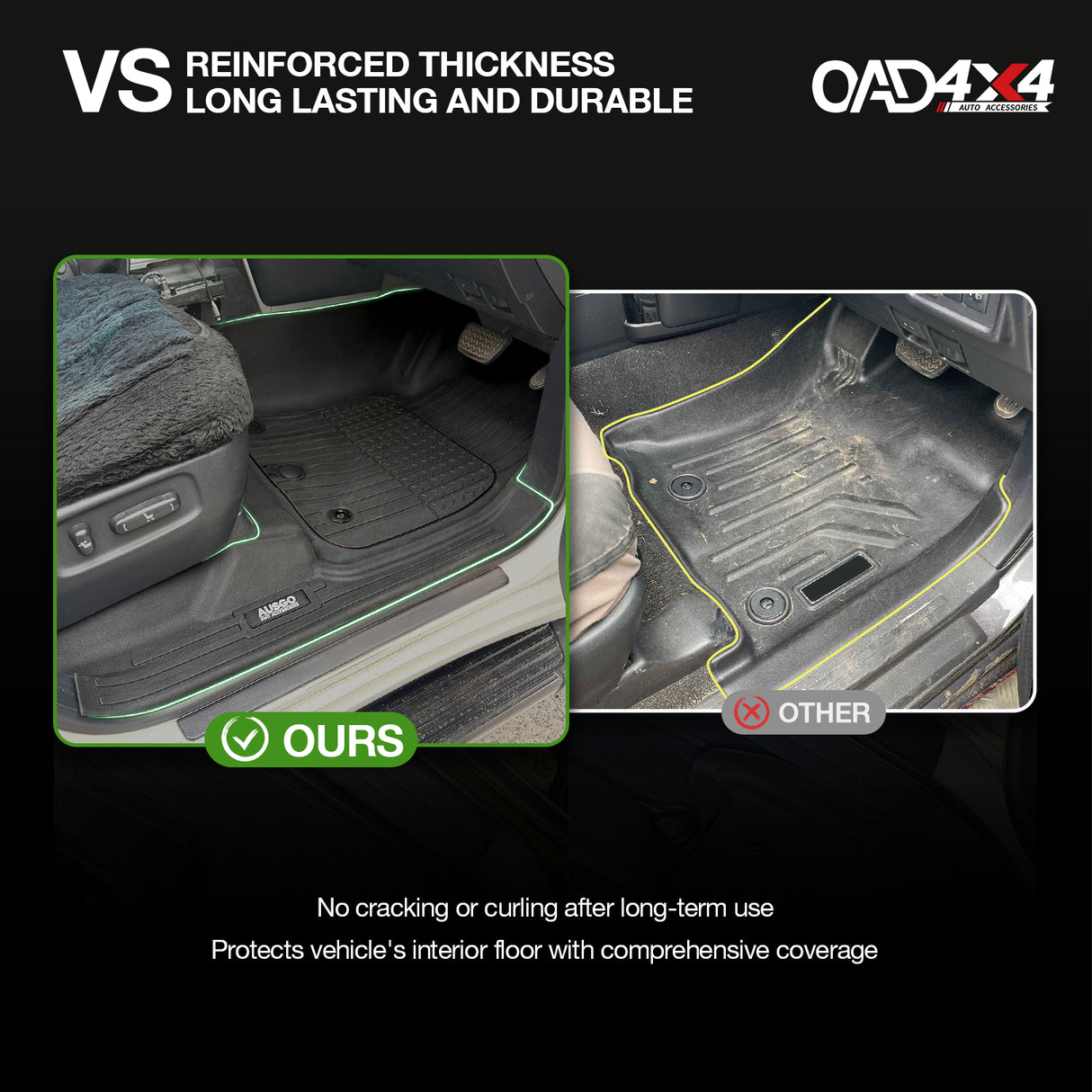 Injection 7D Car Floor Mats for Lexus LX570 2008-2012