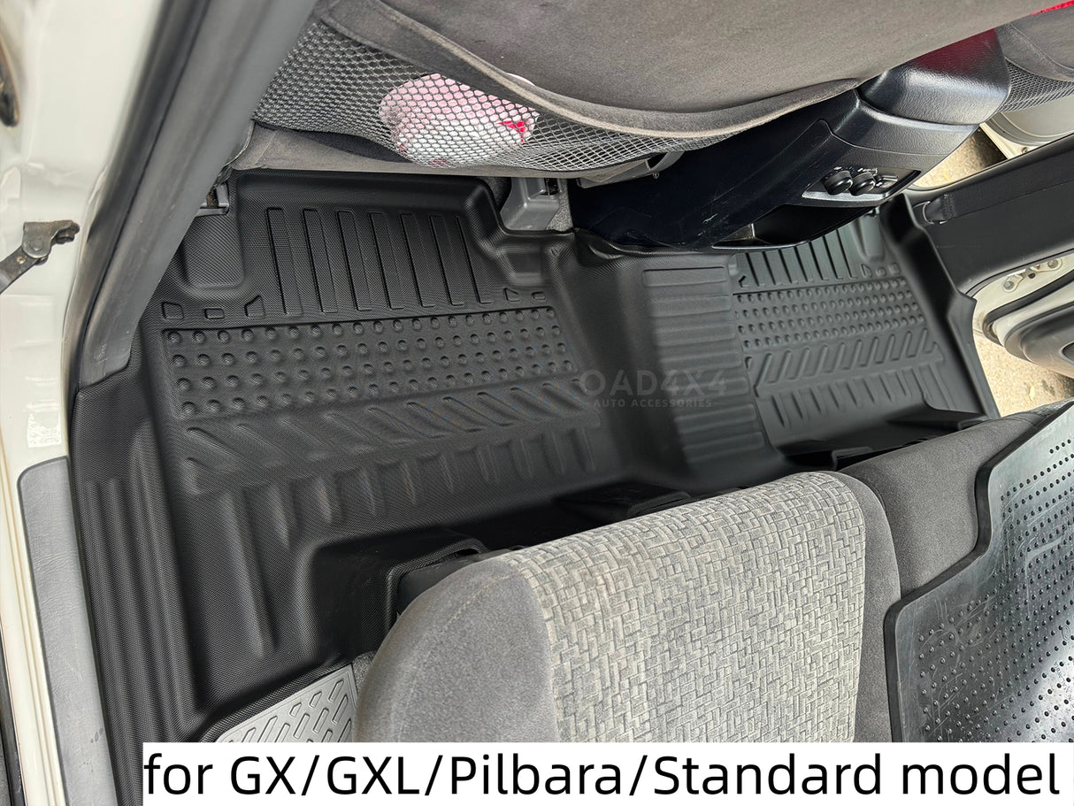 5D TPE Car Floor Mats for Toyota Land Cruiser Prado 120 Auto Transmission 2003-2009