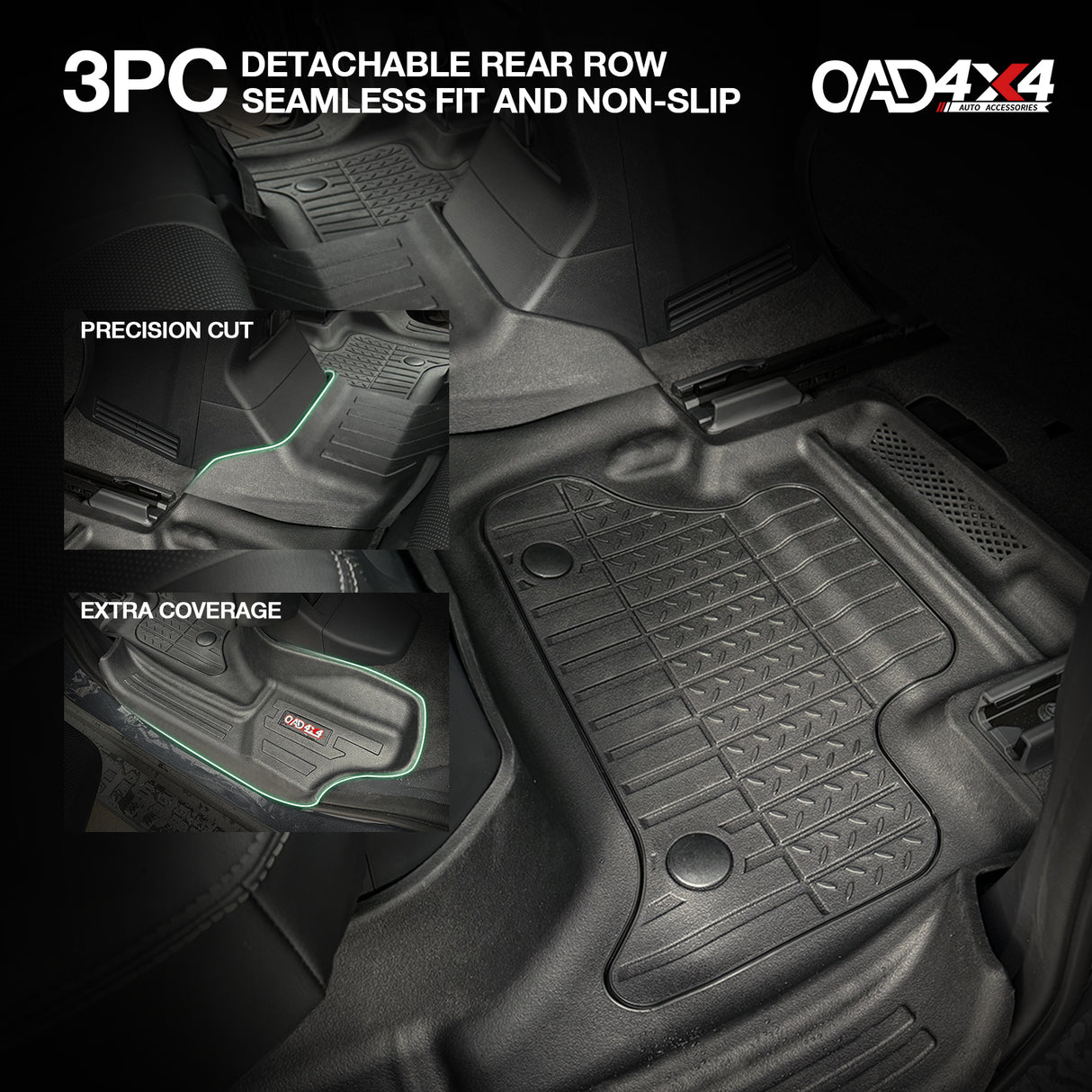 Injection 7D Car Floor Mats for Lexus GX550 2024-Onwards