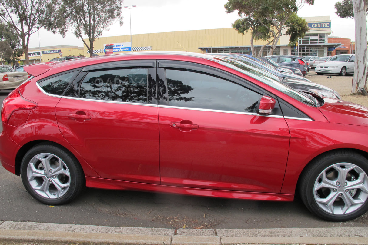 Weather Shields for Ford Focus LW LZ Series Hatch 2011-2018