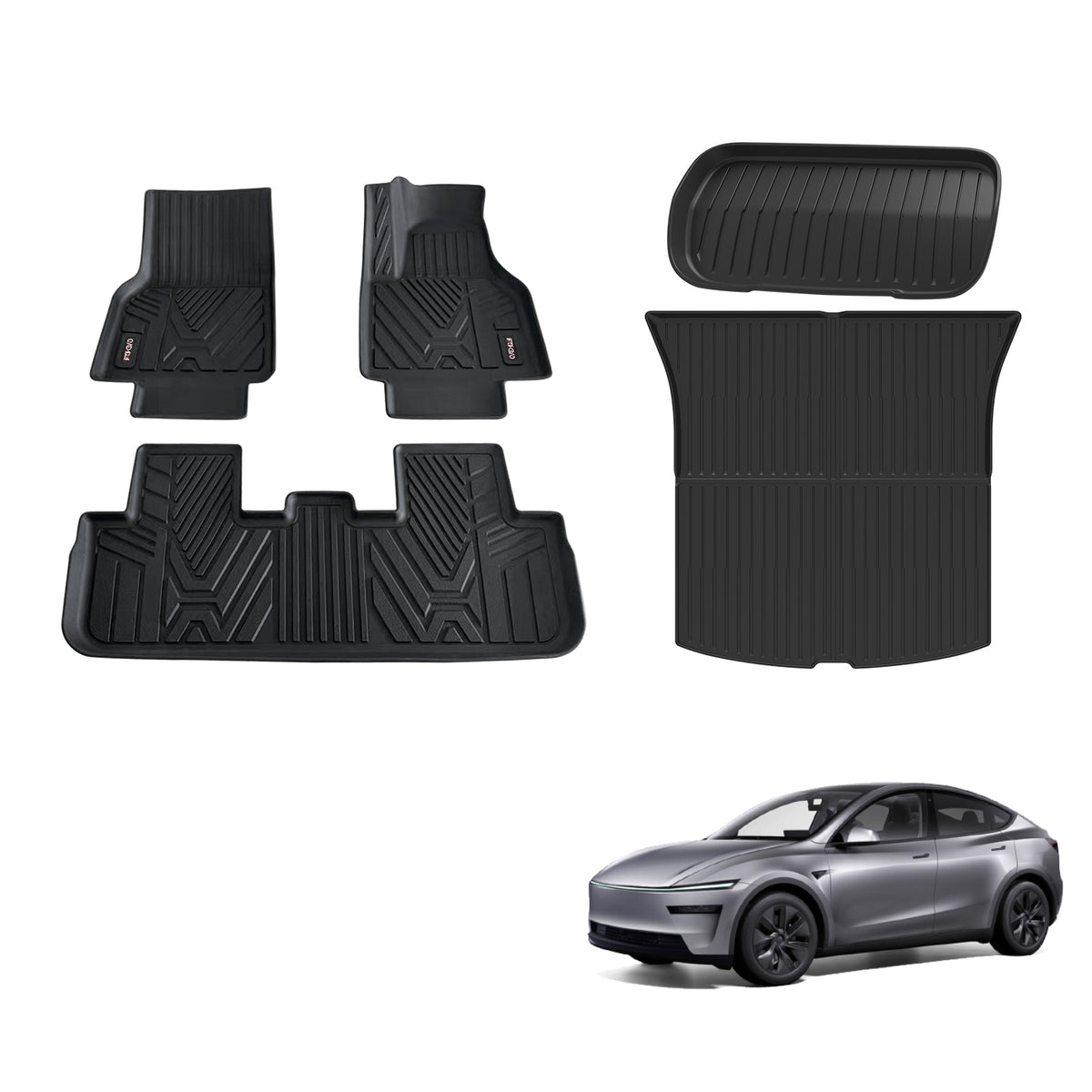 Pre-order 3D Car Floor Mats for Tesla Model Y Juniper 2025-Onwards