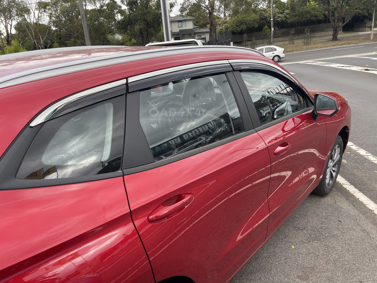 Stainless Edge Weather Shields for Haval Jolion 2021-2024 6PCS