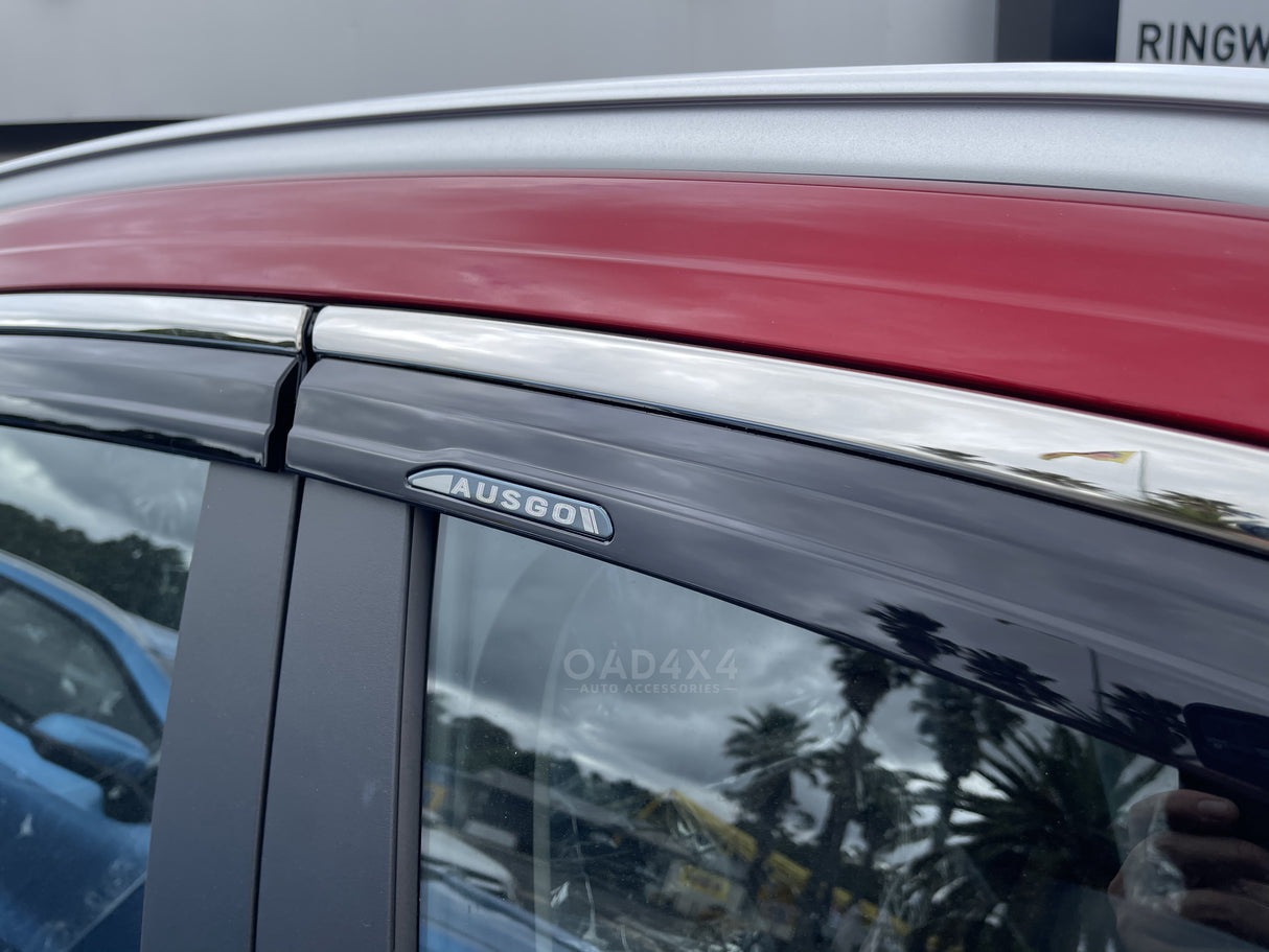 Stainless Edge Weather Shields for Haval Jolion 2021-2024 6PCS