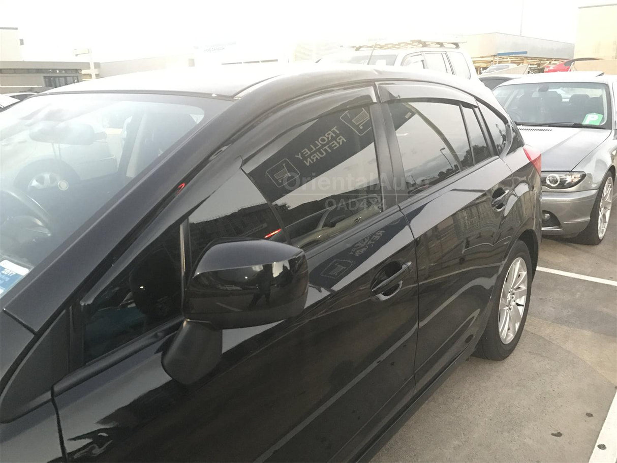 Luxury Weather Shields for Subaru Impreza G4 Series Hatch 2012-2016