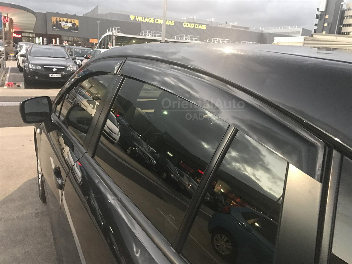 Luxury Weather Shields for Subaru Impreza G4 Series Hatch 2012-2016