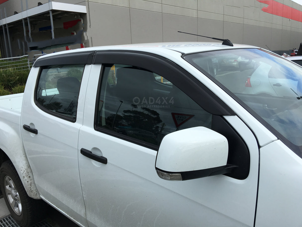 Injection Weather Shields for ISUZU D-MAX DMAX Dual Cab 2012-2020