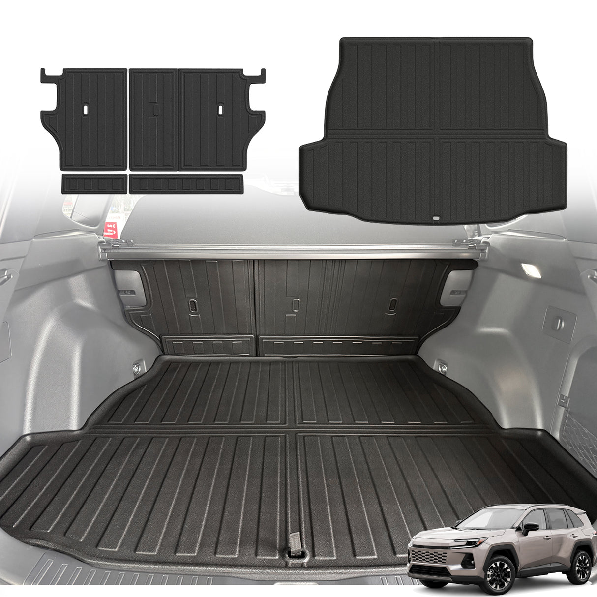 Boot Liner Kick Mat for Toyota RAV4 2026-Onwards