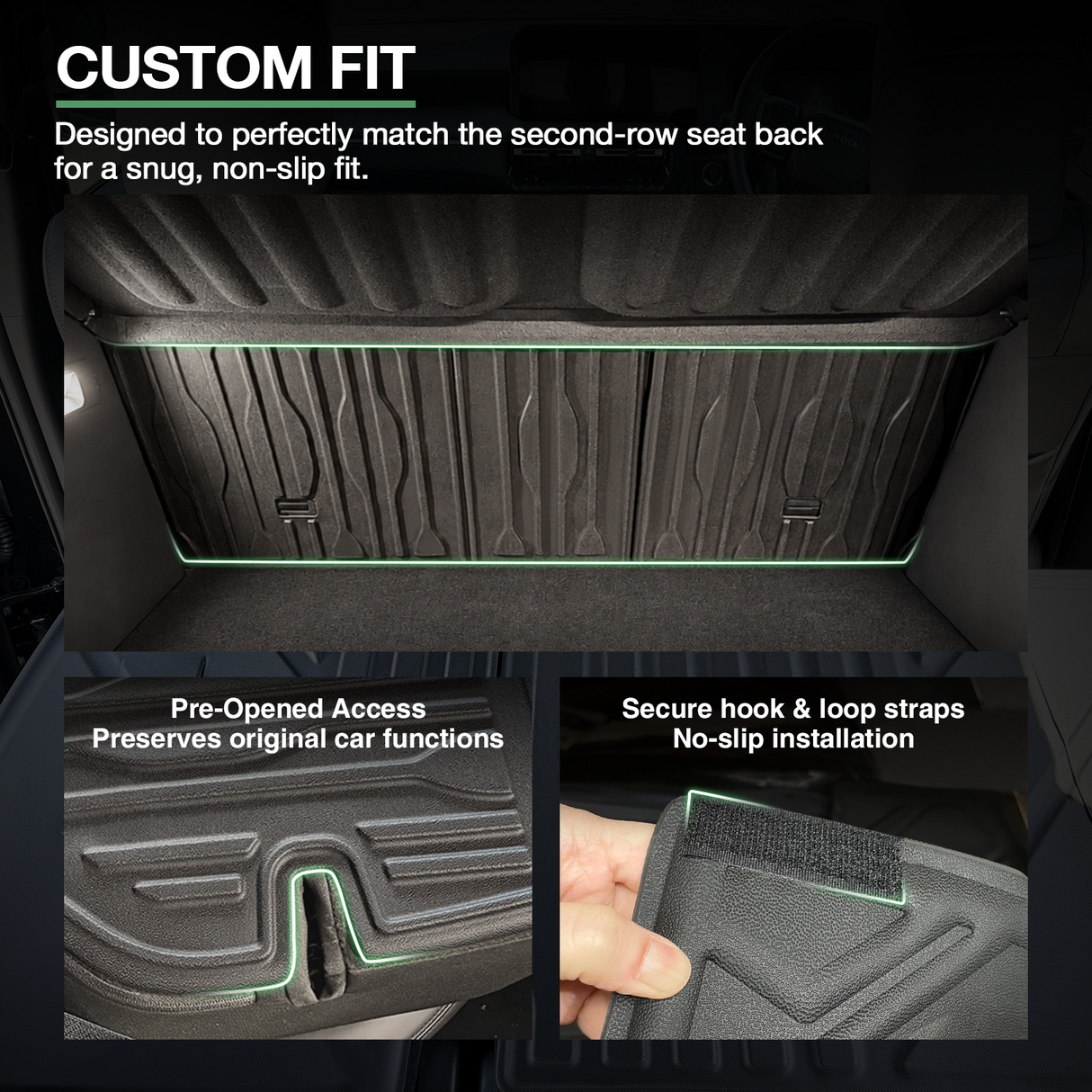 Boot Liner Kick Mat for BYD ATTO 3 2022-Onwards