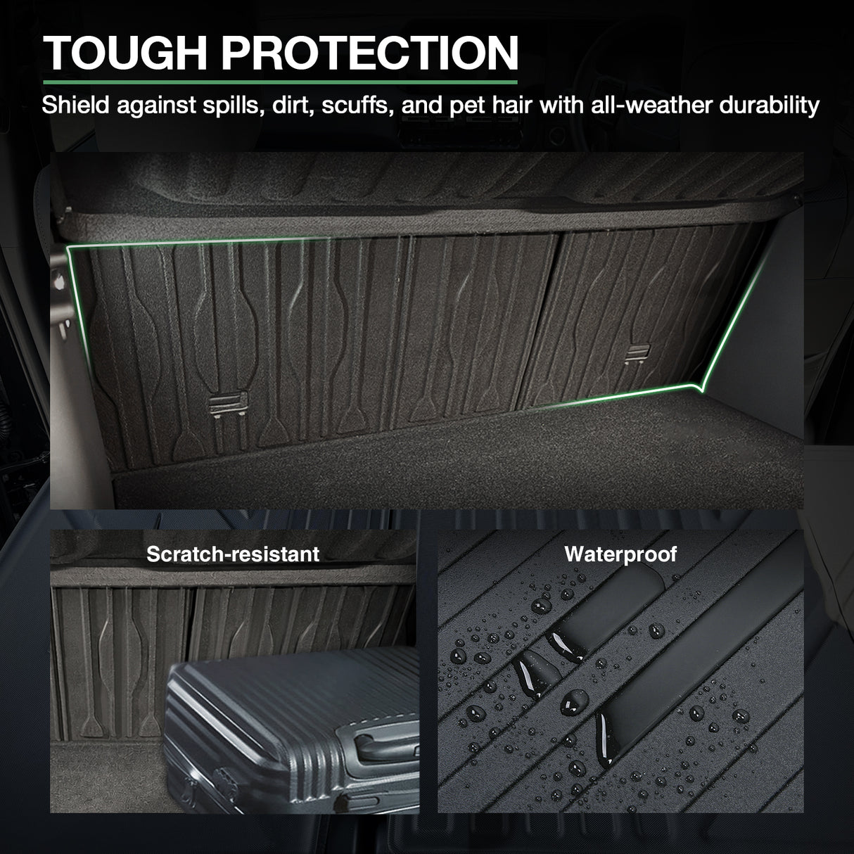 Boot Liner Kick Mat for BYD ATTO 3 2022-Onwards