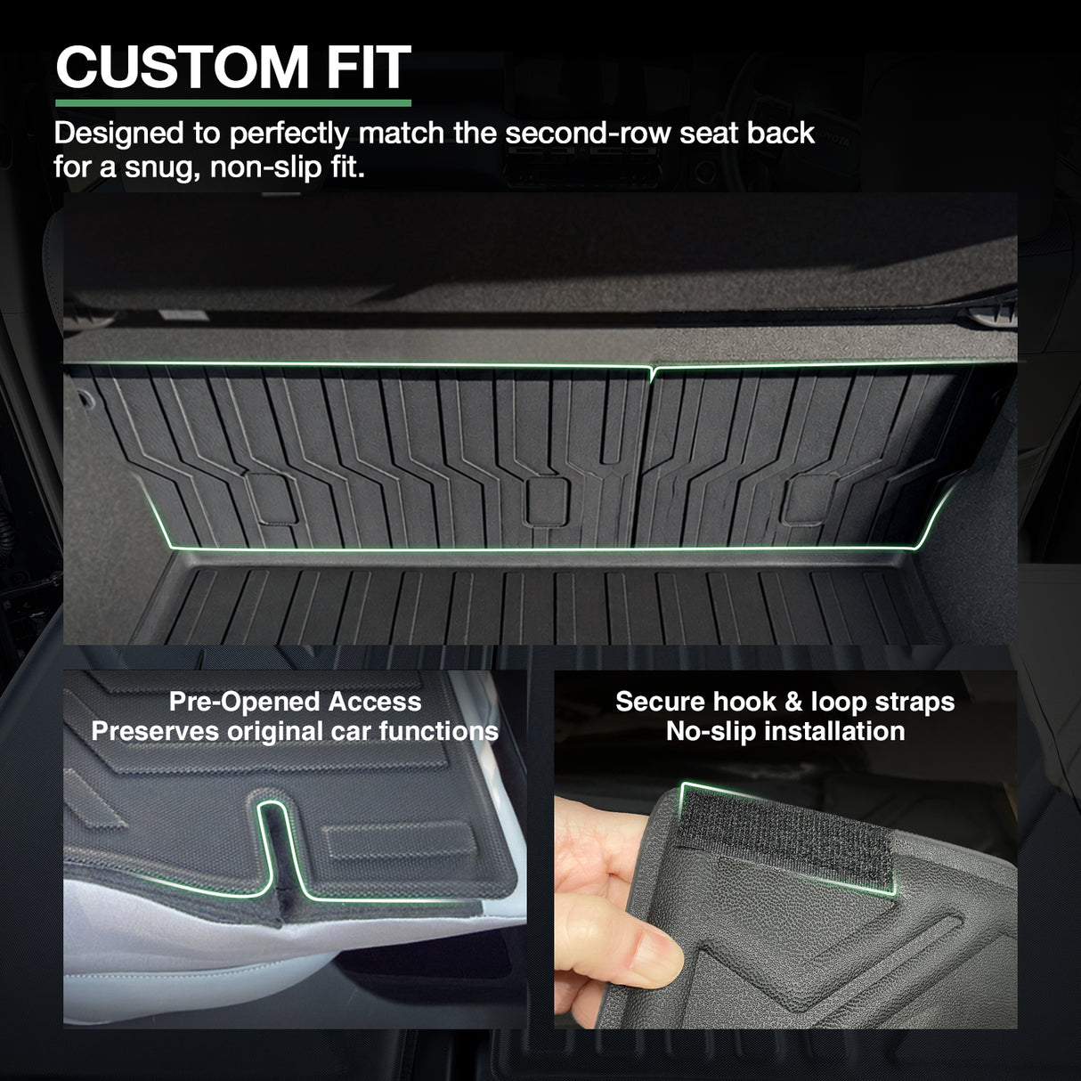 Boot Liner Kick Mat for MG MG4 2023-Onwards