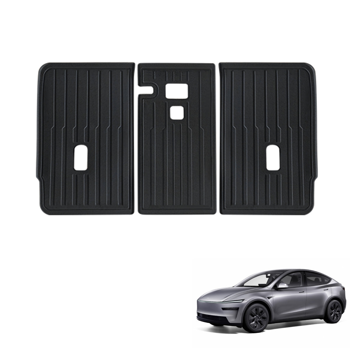 Boot Liner Kick Mat Set for Tesla Model Y Juniper 5 Seats 2025-Onwards