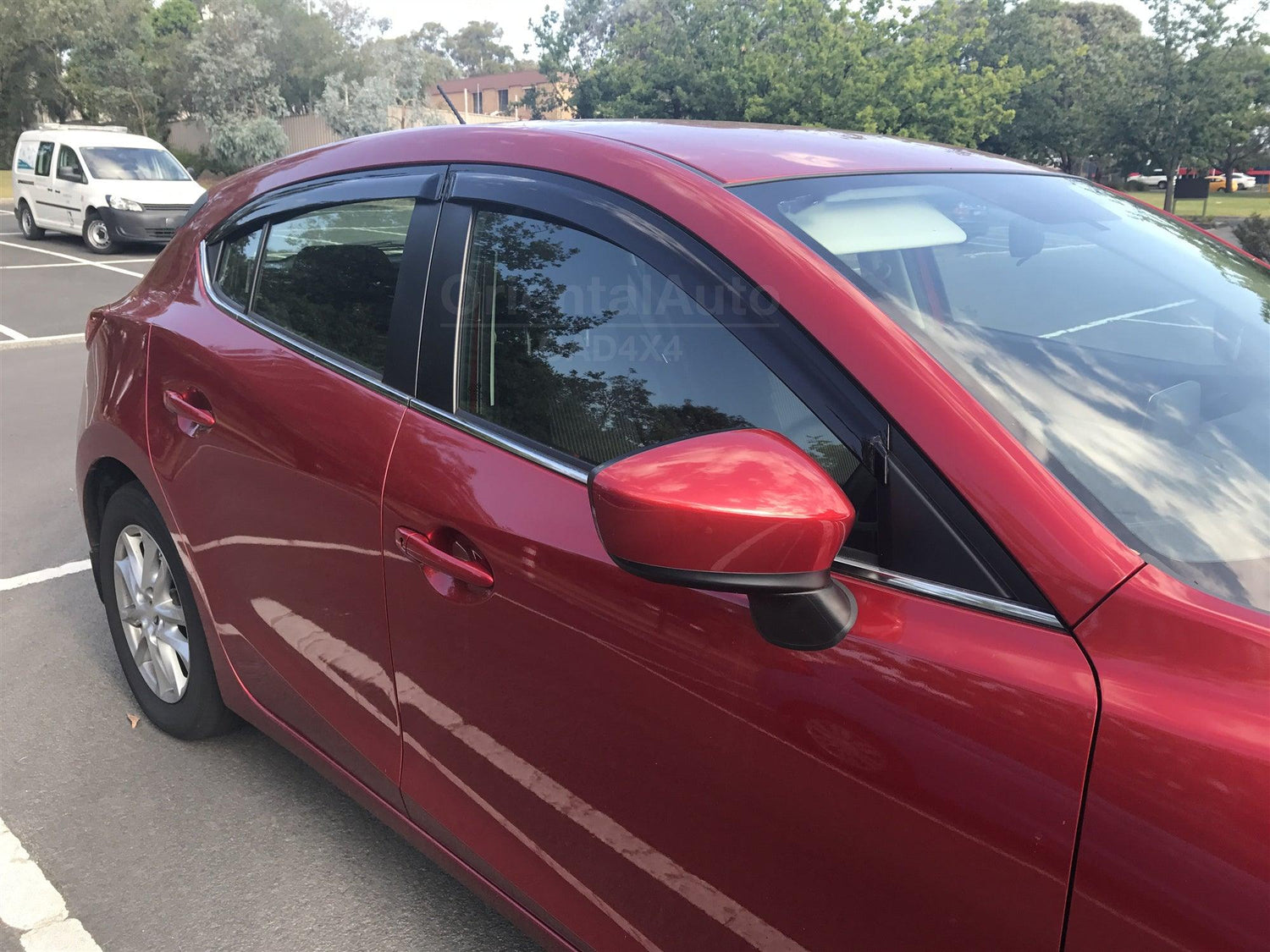 Injection Weather Shields for Mazda 3 Hatch BM BN Series 2013-2019