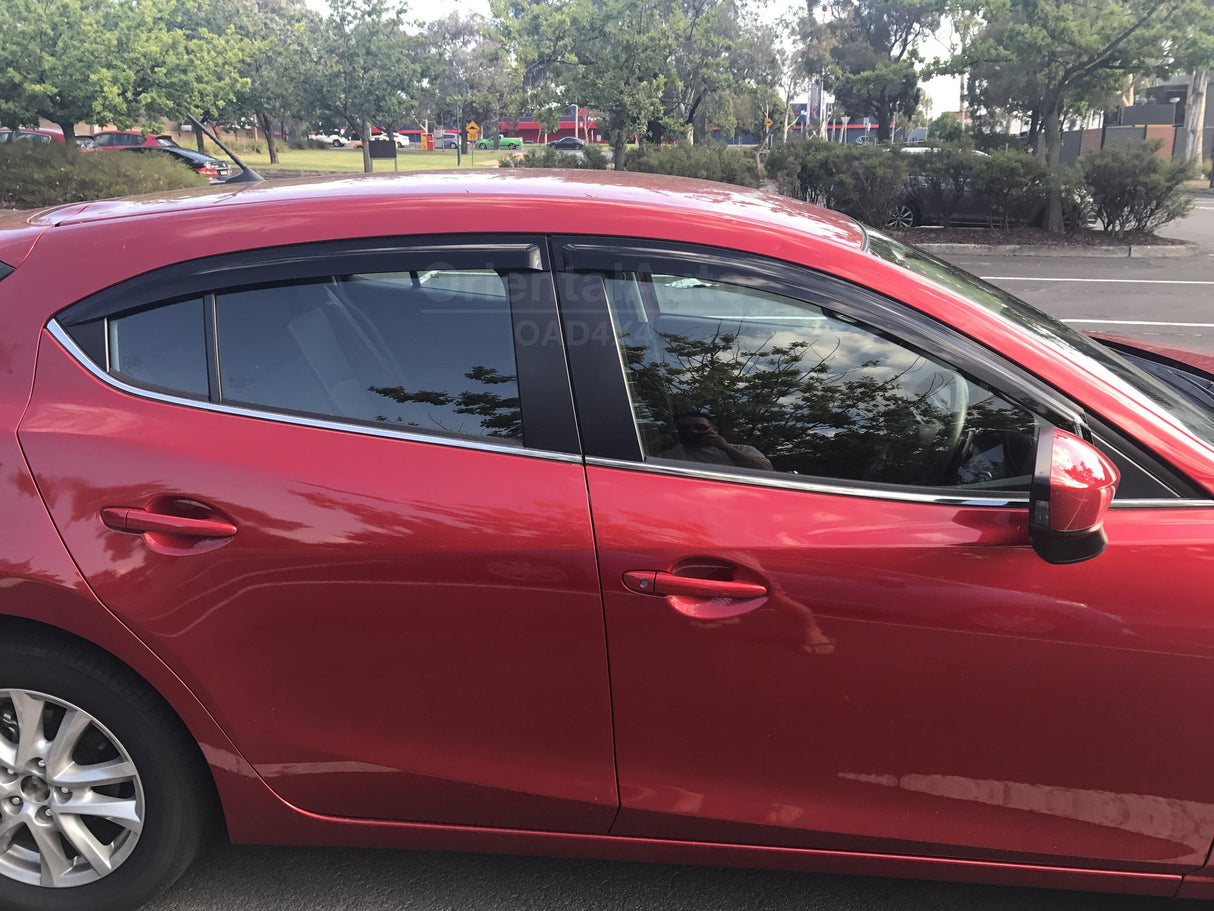 Injection Weather Shields for Mazda 3 Hatch BM BN Series 2013-2019