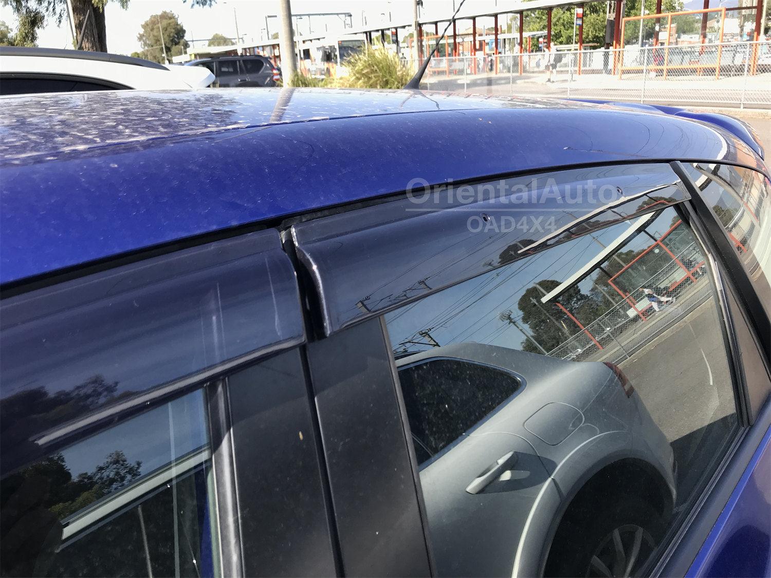 Injection Weather Shields for Mazda 3 Hatch BK Series 2004-2009