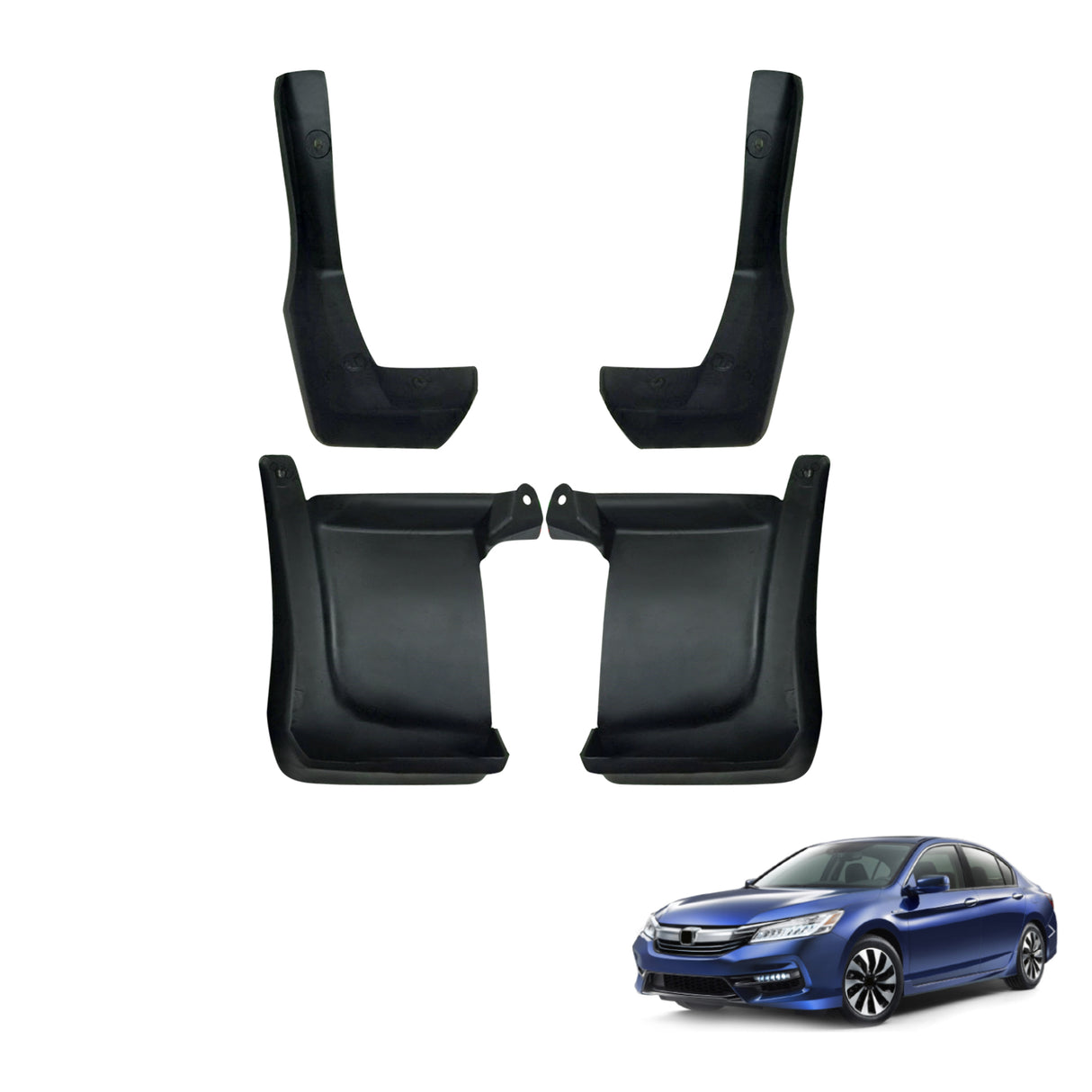 Mud Flaps Splash Guards for Honda Accord 9th Gen 2013-2019