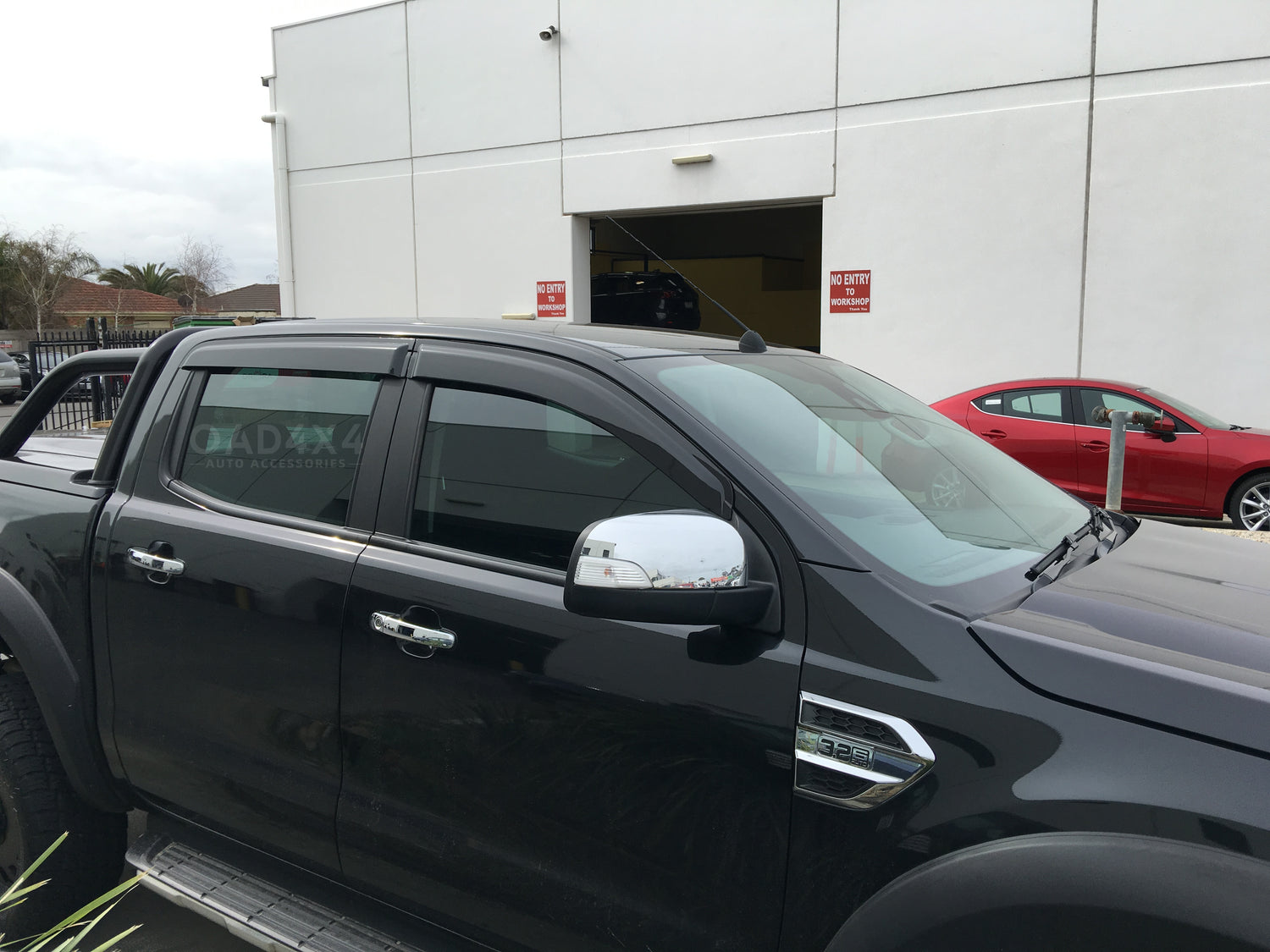 Injection Weather Shields for Ford Ranger PX/PX2/PX3 Dual Cab 2011-2022