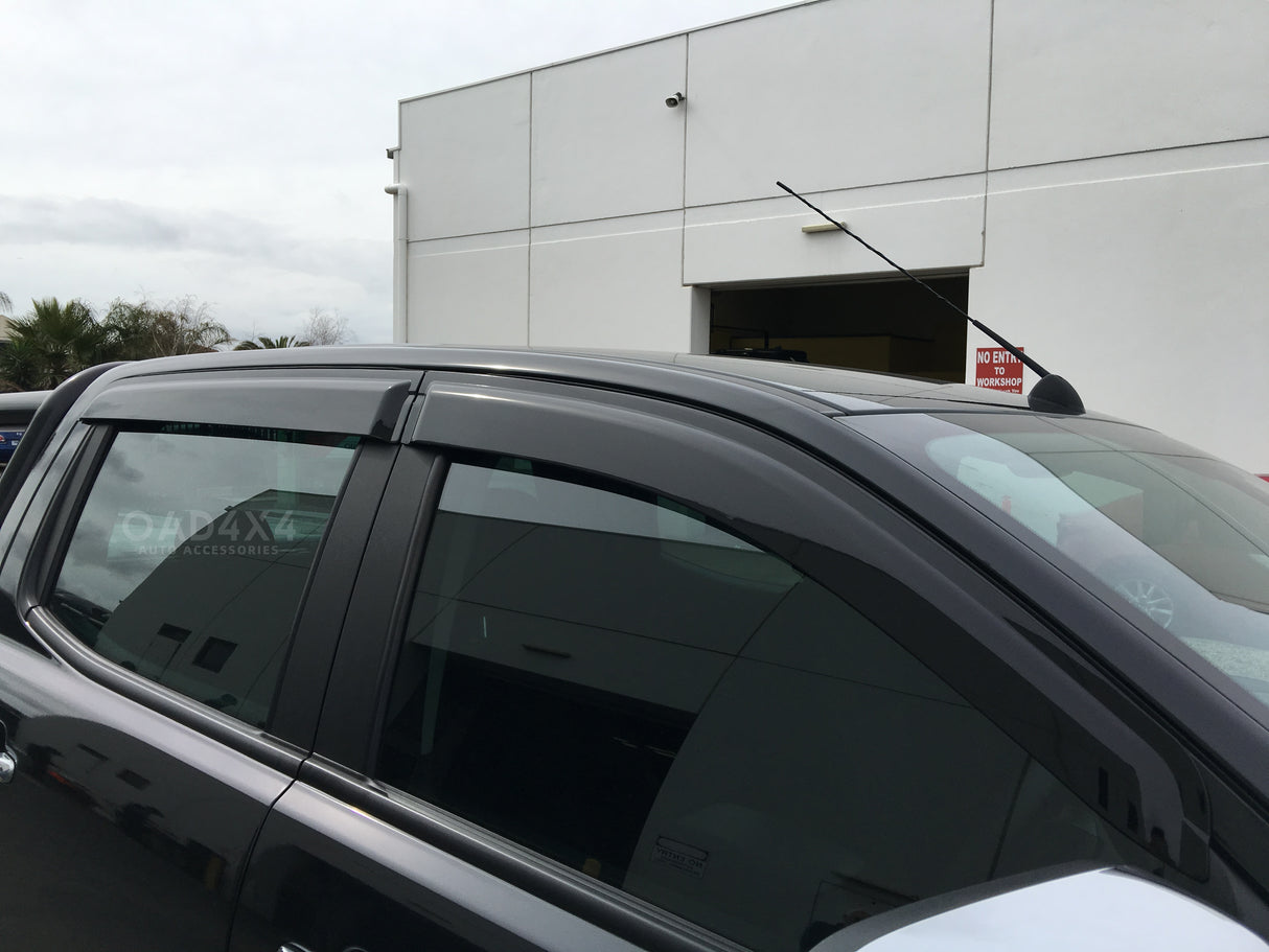 Bonnet Protector & Injection Weathershields for Ford Ranger Dual Cab 2012-2015