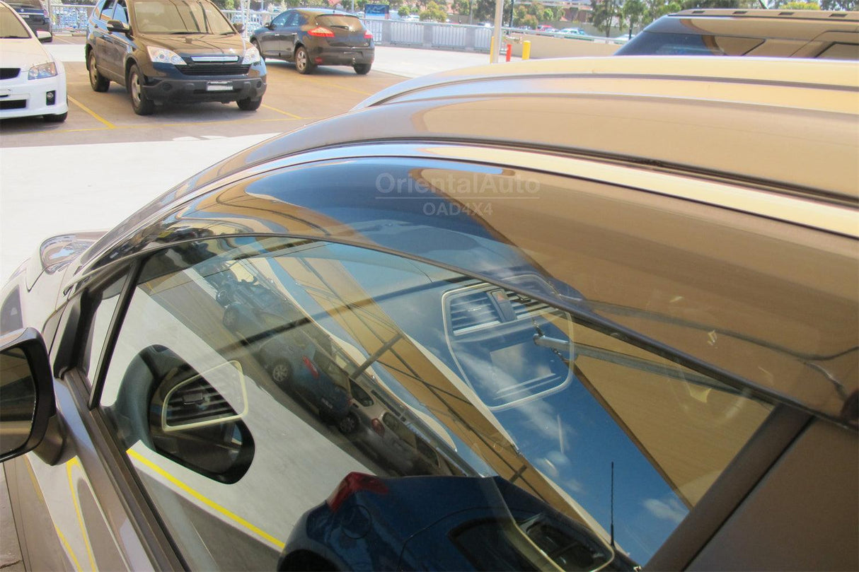 Stainless Edge Weather Shields for Suzuki S-Cross JY 2013-2024