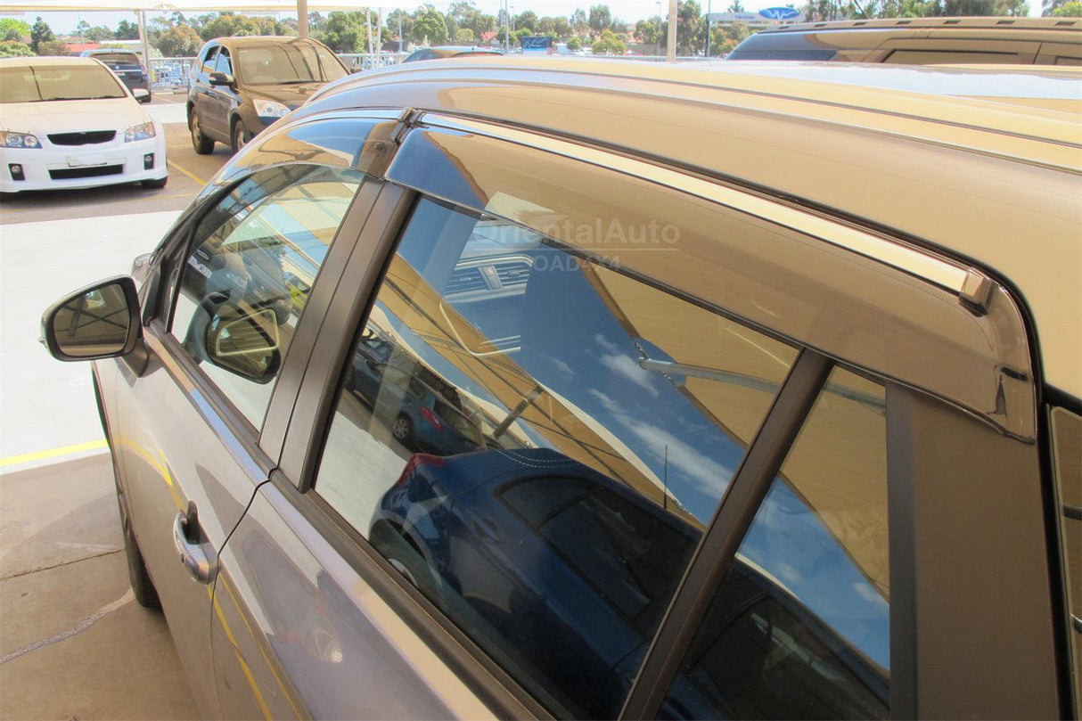 Stainless Edge Weather Shields for Suzuki S-Cross JY 2013-2024