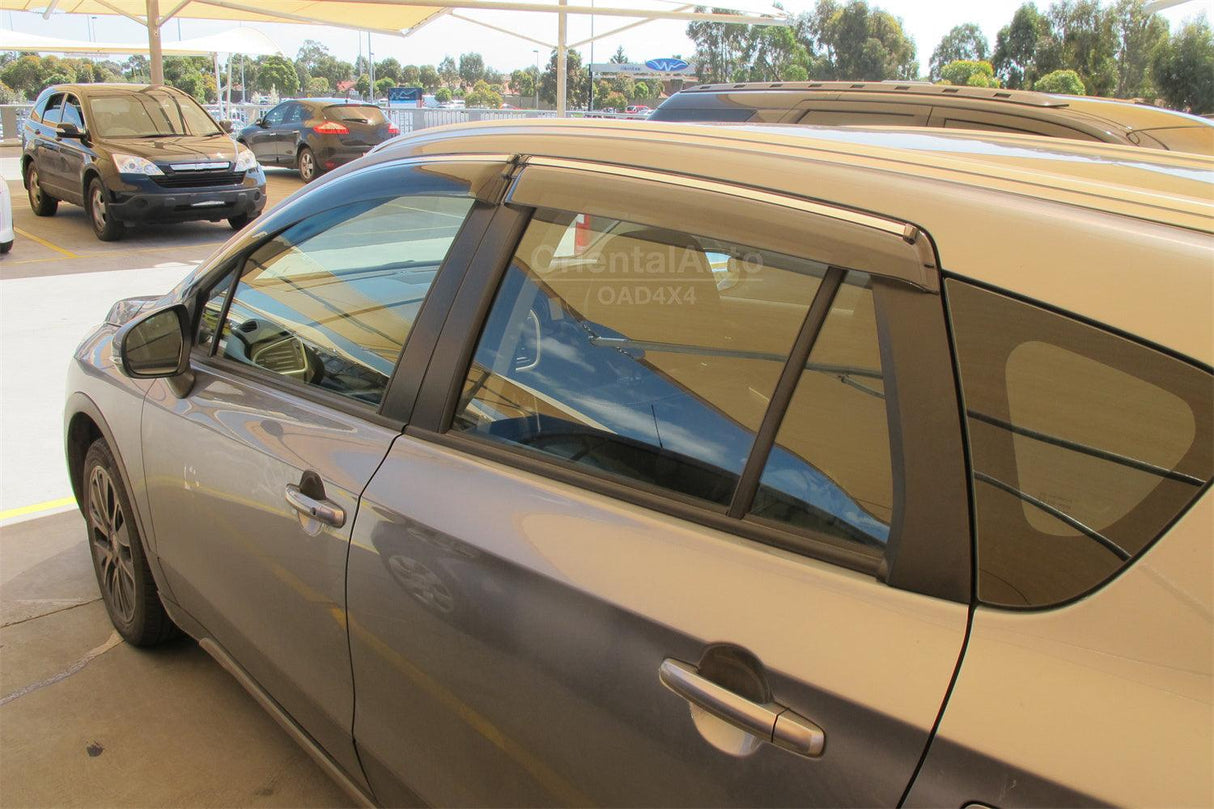 Stainless Edge Weather Shields for Suzuki S-Cross JY 2013-2024