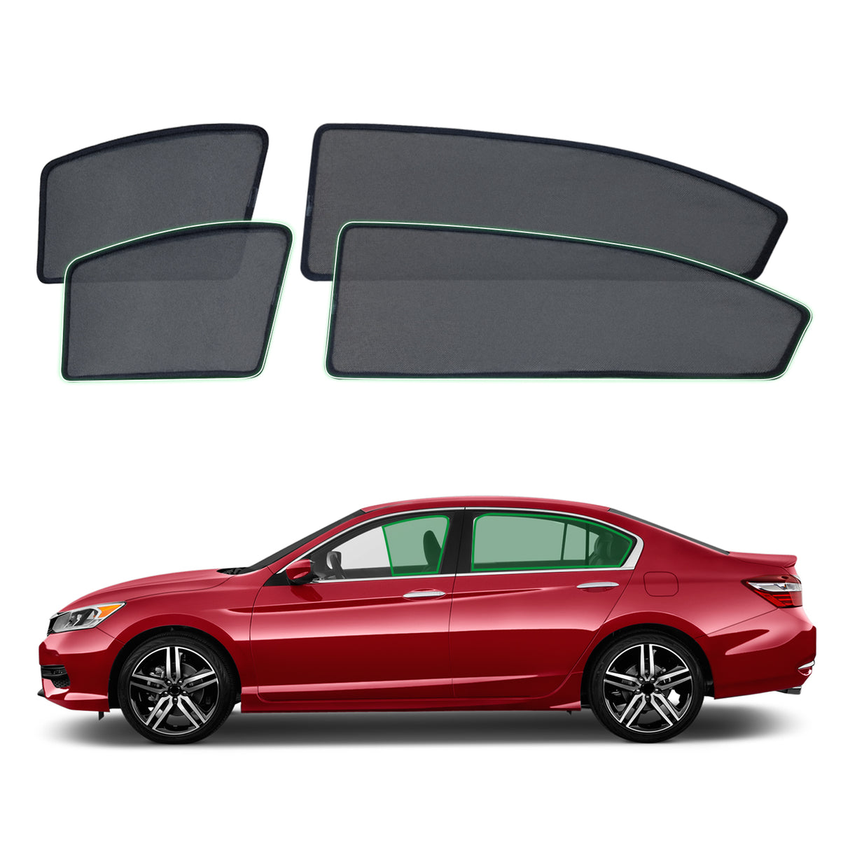 Magnetic Window Sun Shade for Honda Accord 2013-2019
