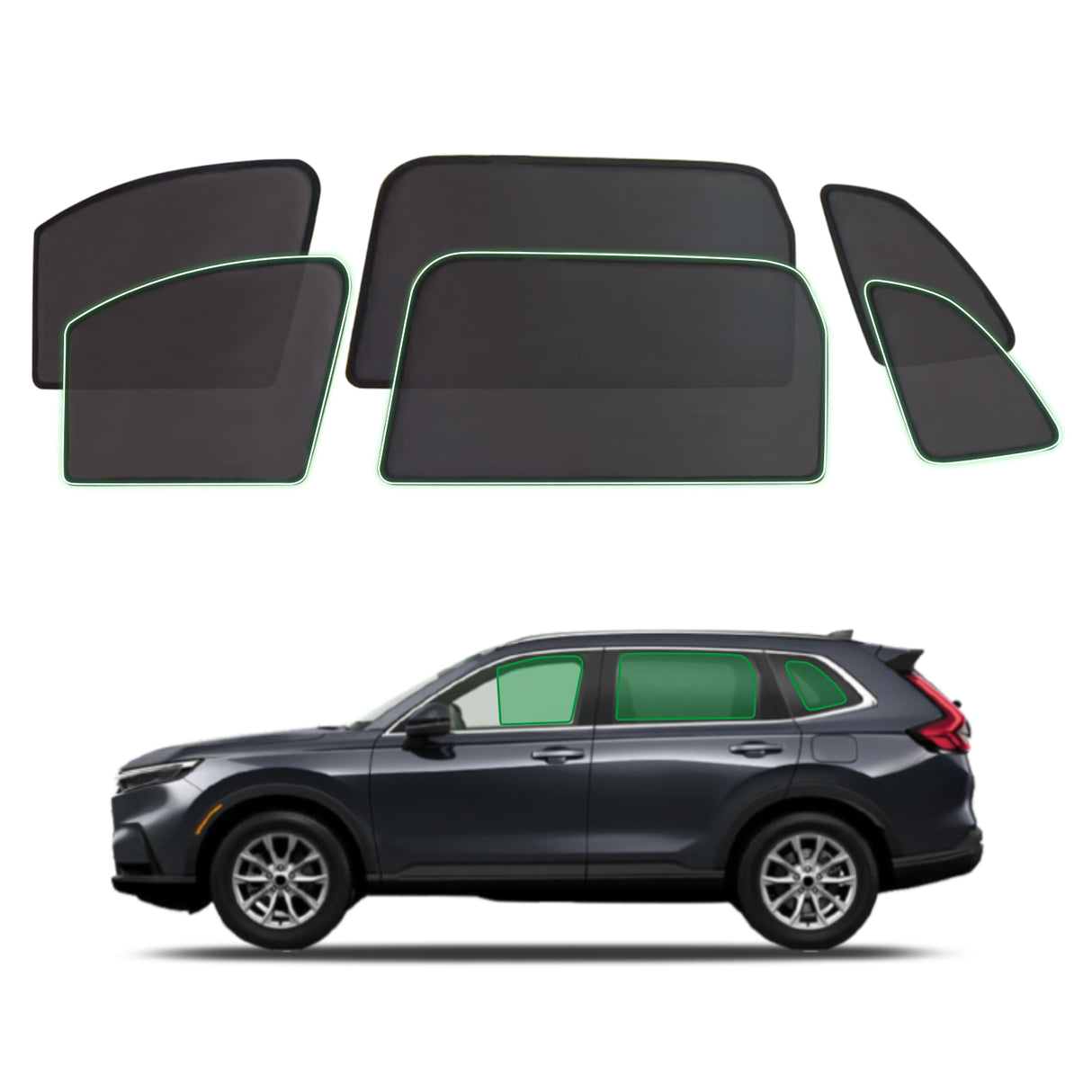 Magnetic Window Sun Shade for Honda CRV CR-V RS Series 2023-Onwards