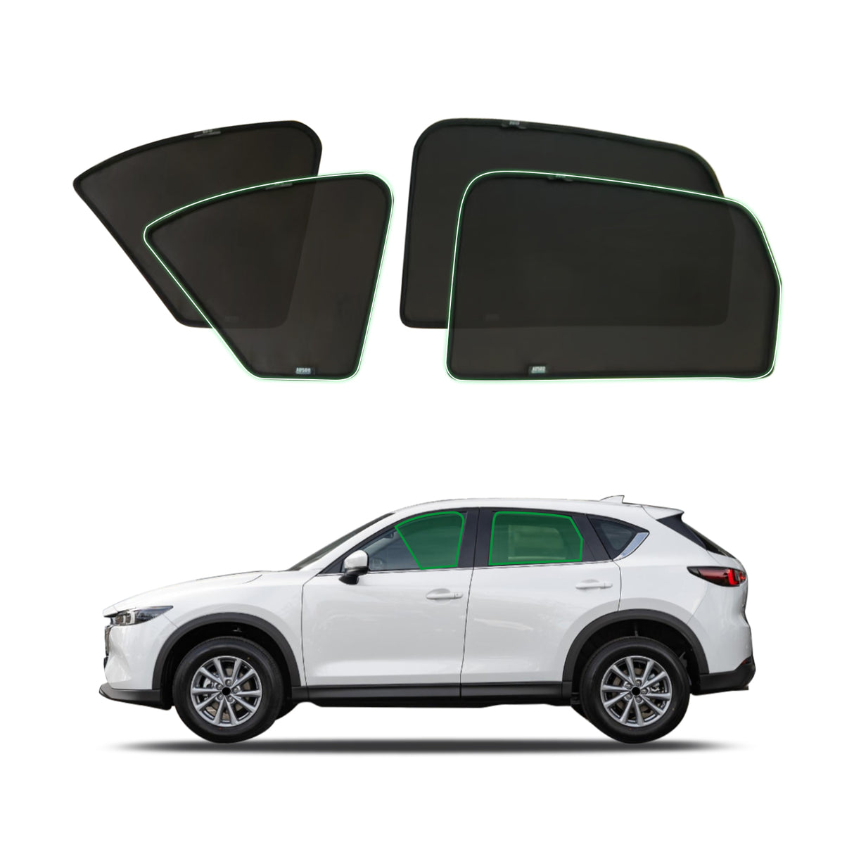 Magnetic Window Sun Shade for Mazda CX5 CX-5 KF Series 2017-Onwards