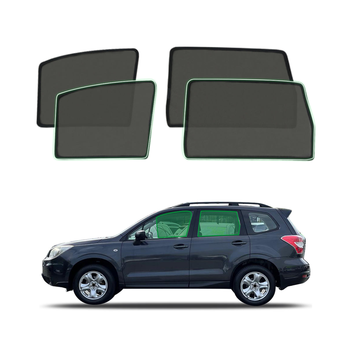 Magnetic Window Sun Shade for Subaru Forester S4 2013-2018