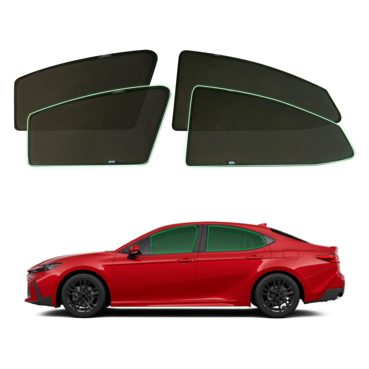 Magnetic Window Sun Shade for Toyota Camry 2024-Onwards