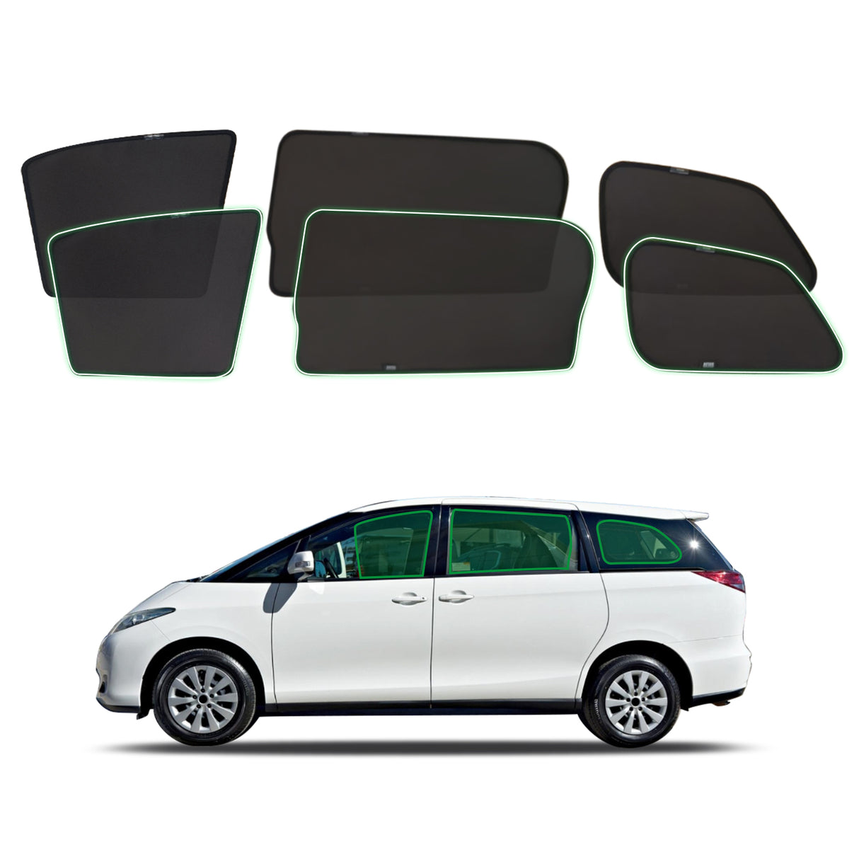 Pre-order Magnetic Window Sun Shade for Toyota Tarago 2006-2019