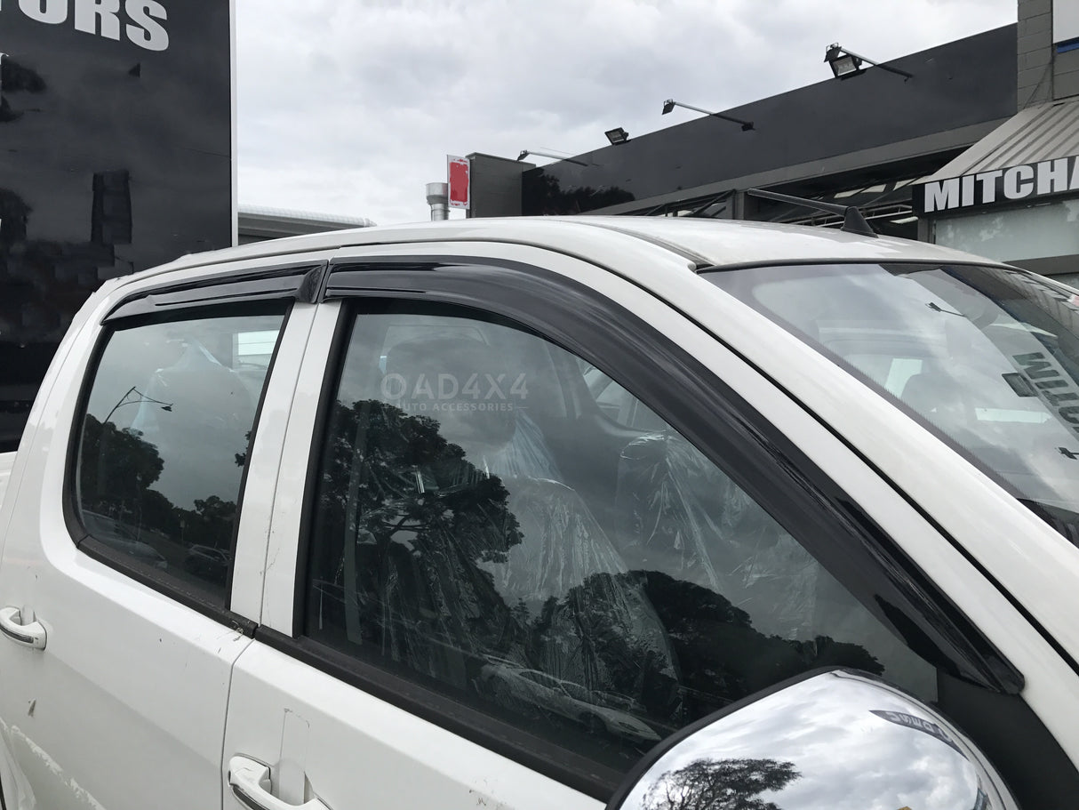 Luxury Weather Shields for Foton Tunland 2013-Onwards