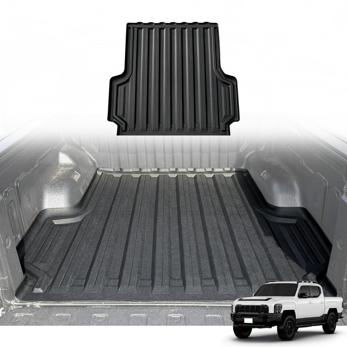 Ute Mat for KIA Tasman 2025-Onwards with Factory Plastic Tub Liner