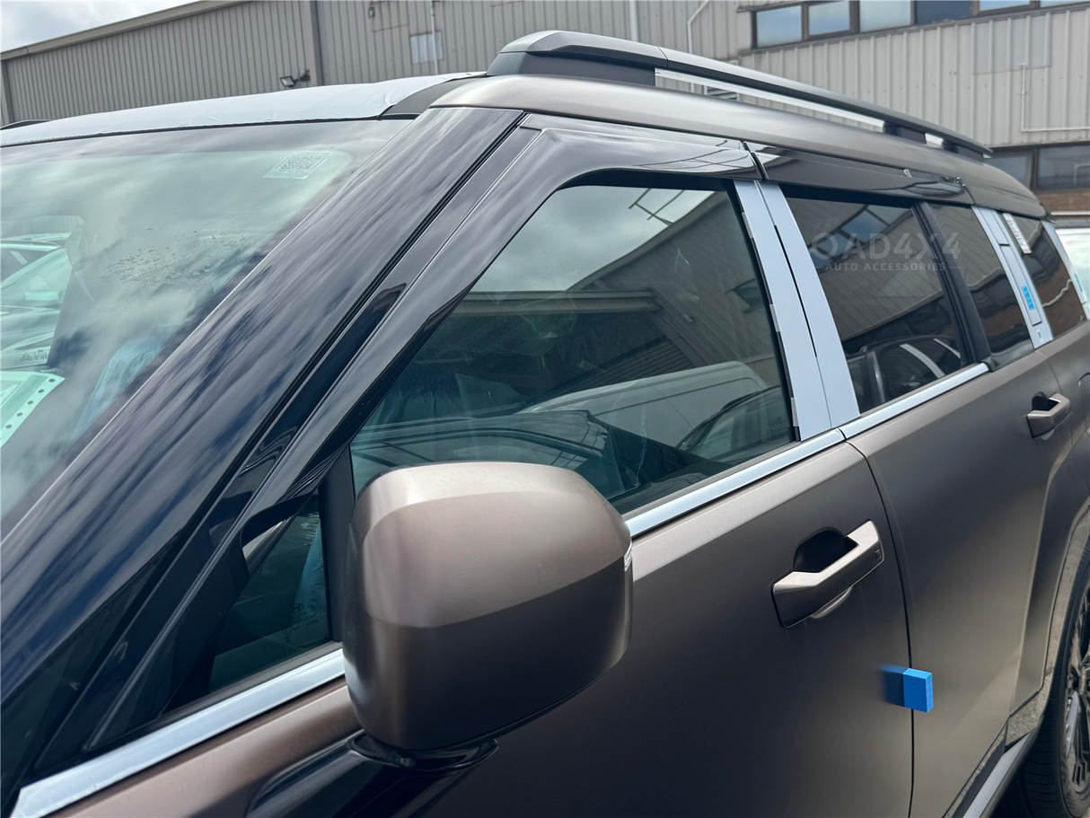 Injection Weather Shields for Hyundai Santa Fe MY25 2024-Onwards 6PCS