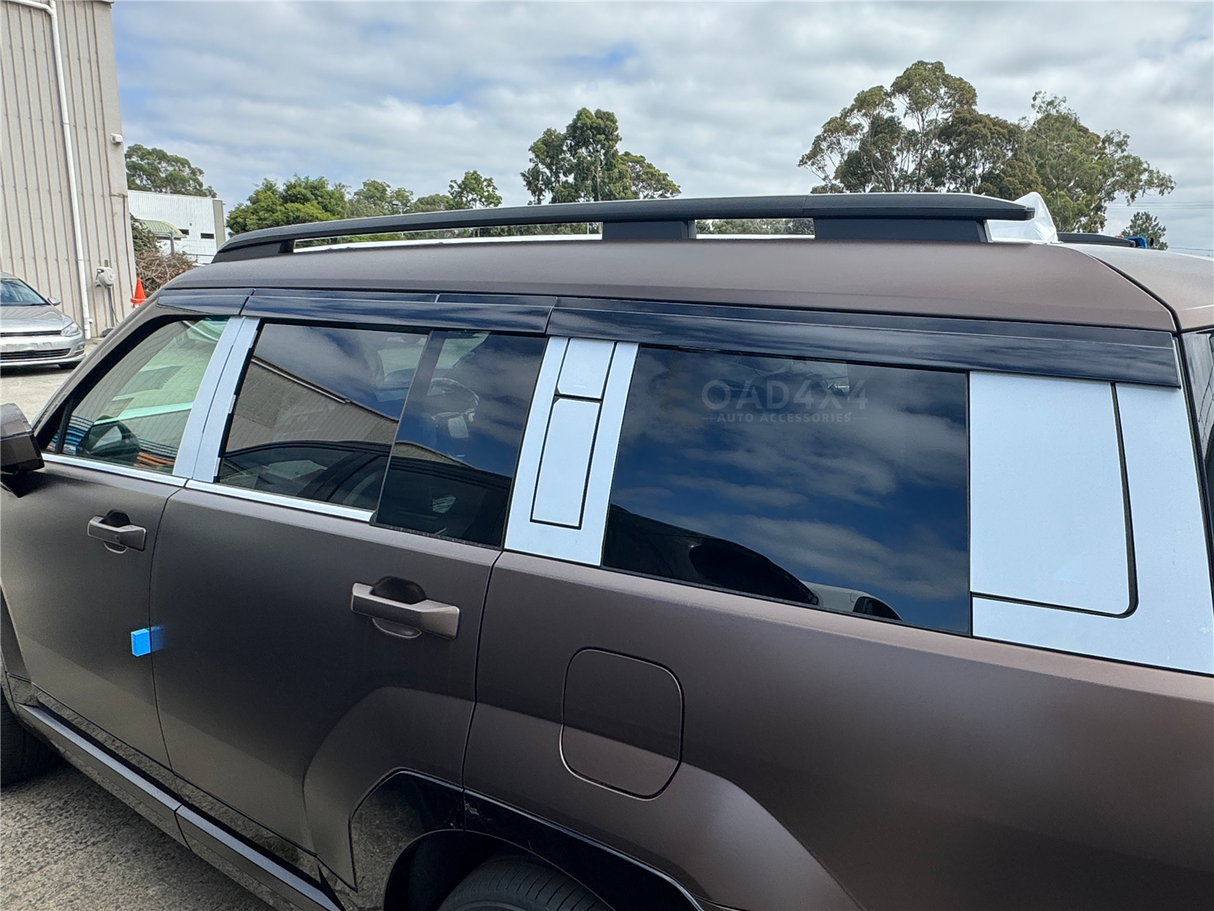 Injection Weather Shields for Hyundai Santa Fe MY25 2024-Onwards 6PCS