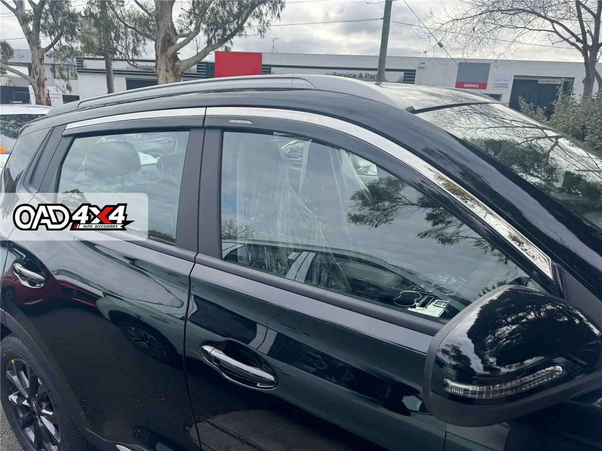 Stainless Edge Weather Shields for Chery Tiggo 4 Pro 2024-Onwards