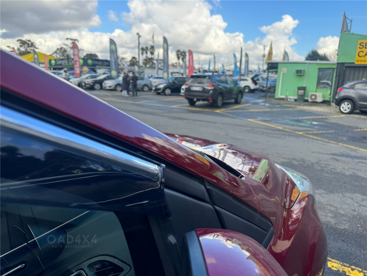 Chrome Edge Weather Shields for Ford Kuga TF Series 2013-2016