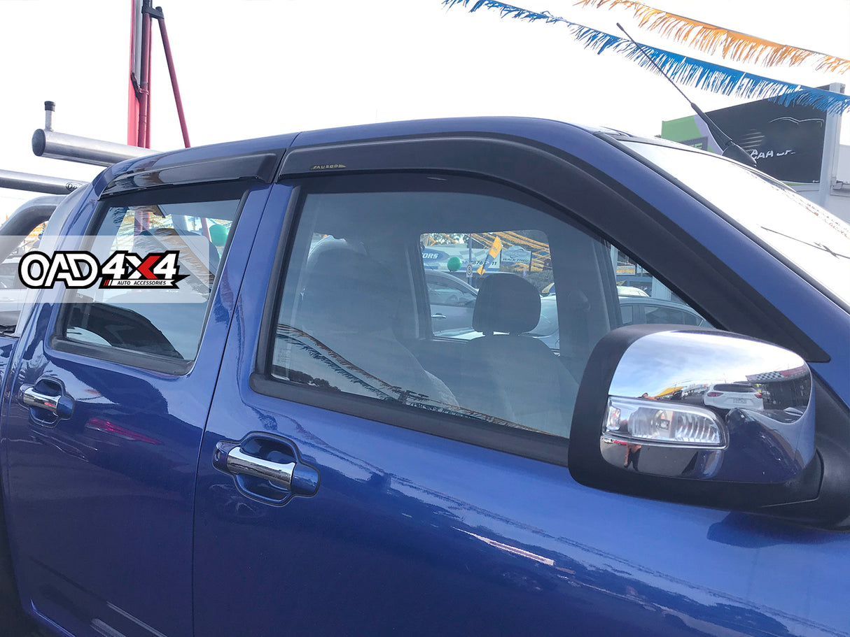 Luxury Weather Shields for Holden Colorado RC Series Dual Cab 2008-2012