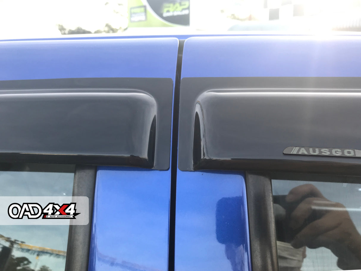 Luxury Weather Shields for Holden Colorado RC Series Dual Cab 2008-2012