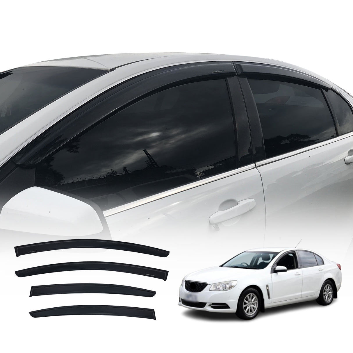 Luxury Weather Shields for Holden Commodore VE VF Sedan
