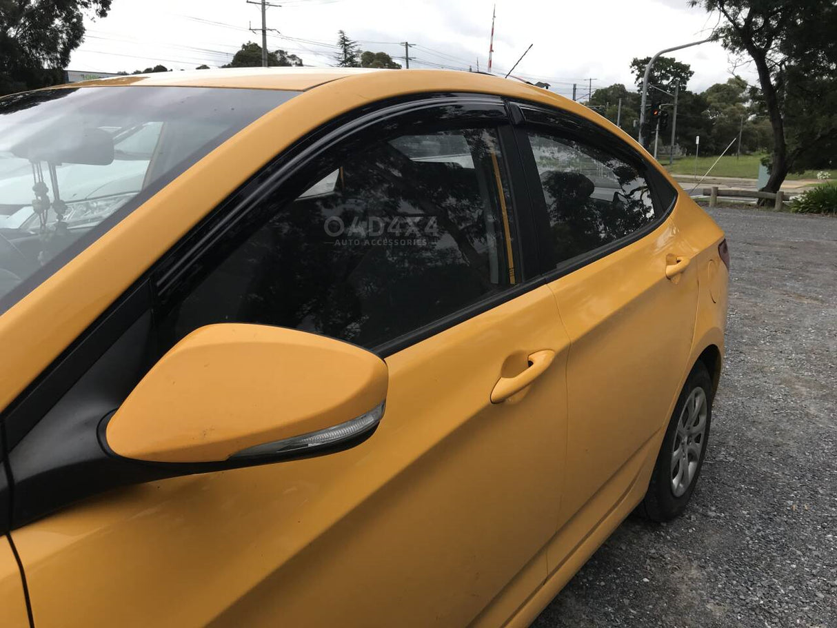 Luxury Weather Shields for Hyundai Accent Sedan RB 2011-2019