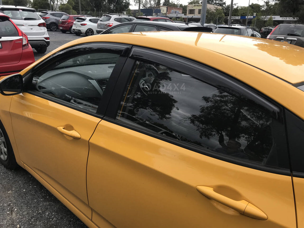 Luxury Weather Shields for Hyundai Accent Sedan RB 2011-2019