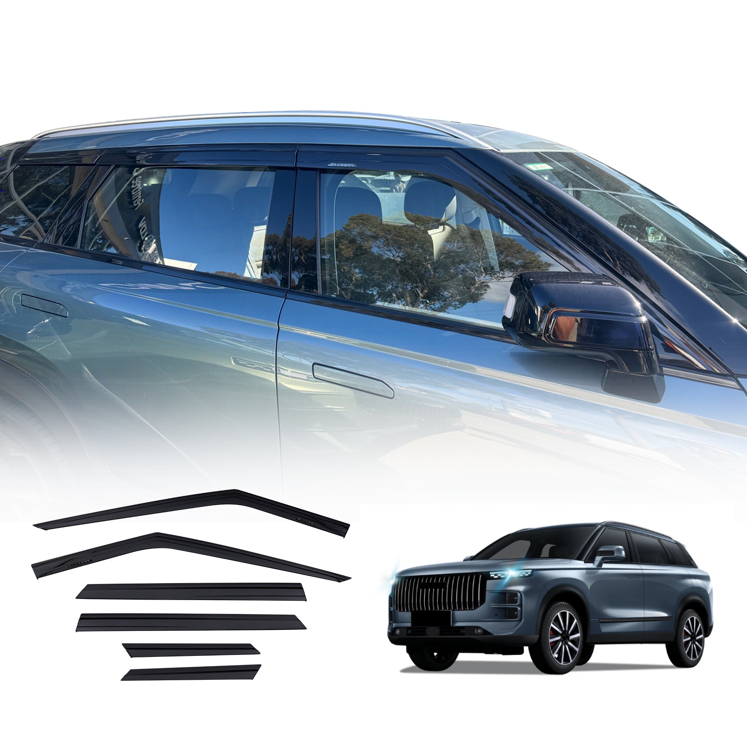 Injection Weather Shields for Jaecoo J7 2024-Onwards 6PCS